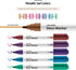 MONAMI Deco Marker 460, Bullet Tip (2.0mm), Water-Based Premium Acrylic Paint Markers for Home Decorations, Arts, Crafts, METALLIC 6-Pack (M-Red, ...