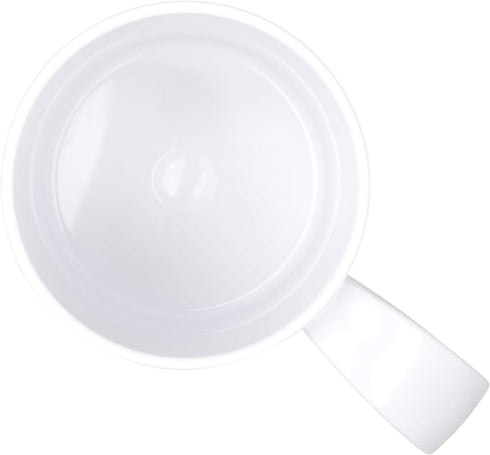 Carlisle FoodService Products 4306602 Break-Resistant Tritan Coffee Mug, 8 oz, White...