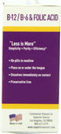 Superior Source No Shot Vitamin B12 Cyanocobalamin (1000 mcg), B6, Folic Acid, Quick Dissolve MicroLingual Tablets, 60 Count, Increase Energy, Hea...