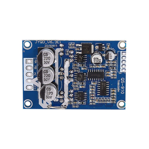 Motor Driver Controller JYQD_V6.3E1 DC12V-36V 20A Brushless Motor Controller 3 Phase Spindle BLDC Motor Driver Controller Board Reversible Switch ...