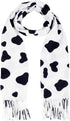 101 Days of school Dalmatian Dog Print Scarf for Women Comfortable Winter Long Scarf for Halloween Party Dress Up...