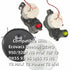 Robot Vacuum Side Brush Motor Module Compatible with Ecovacs Deebot OZMO 950/920/ N8 Pro/ T8/ T9 DX55 93 96 DJ65 T5 N5 T8 MAX T8 Power T8 aivi?Lef...