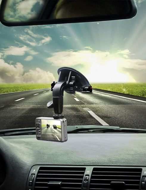 EXSHOW Car Camera Mount Holder for GoPro, Suction Cup Car Windshield Dashboard Dash Mount, Heavy Duty Action Camera Stand for GoPro Vlogging SJCAM...