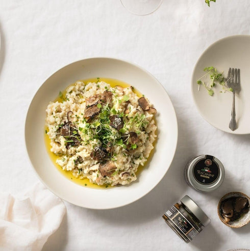 Tuscanini Reserve Black Summer Truffle Sauce, 6.35oz | Product of Italy | Certified Kosher...