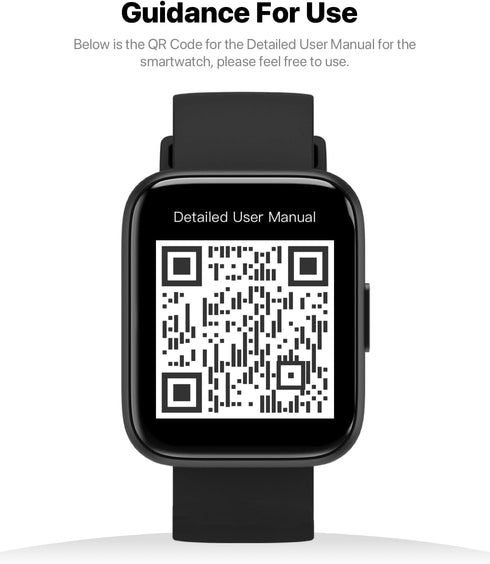 Smart Watch for Men Women - Answer/Make Calls/Quick Reply/AI Voice Assistant, 1.83" for Android iPhone Samsung Compatible IP68 Smartwatch Blood Ox...