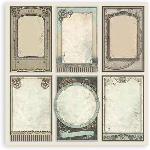 Stamperia Intl Scrapbooking Paper, Multi-Colored 10 Pack...
