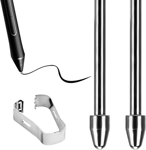 2PCS Pen Tip Replacement for Kindle Scribe Stylus Pen Tips Titanium Alloy Premium Pen Nibs Accessories with 4096 Grade High Sensitivity...