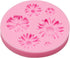 Flower Resin Mold 2 Pcs, Flower Chocolate Silicone Mold, Fondant Flower Molds for Cake Decoration Candy Cupcake Topper Cake Polymer Clay Crafts Ep...
