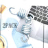 2PCS Hammock Spring Hardened Galvanized Steel Extension Spring Coil 600lb Support for Hanging Hammock Chairs...