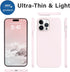 AOTESIER Shockproof Series iPhone 14 Pro Max Case, Silicone Ultra Slim Thin Cover, Full-Body Protective Phone Case for iPhone 14 ProMax Case, 6.7 ...