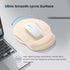 Soqool Ergonomic Mouse Pad with Comfortable and Cooling Gel Wrist Rest Support and Non-Slip PU Base for Easy Typing Pain Relief, Durable and Washa...