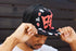 Ripple Junction Naruto Shippuden Adult Unisex Akatsuki Kanji Ring Flat Bill Snapback Hat Black/Red...