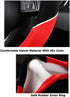 Cute Devil Horns Car Steering Wheel Covers Plush Steering Covers for Women, Universal Fit 15 Inch,Anti-Slip & Odor-Free (Red)...