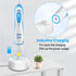 USB Electric Toothbrush Charger for Braun Oral B 3757 Charger, Replacement USB 3757 Charger for Oral-B, Waterproof Inductive Charging Base Portabl...