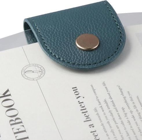 Clear PVC A6 6-Ring Refillable Binder Cover, with 90 Sheets Papers Transparent Notebook Cover, 6-Ring Notebook Round Ring Binder Pocket with Snap ...