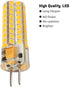 GY6.35 LED, led Halogen Replacement 5W Bi-pin Base 12V AC/DC 2700K Warm White,led Landscape Light Bulbs 50W Replacement 5Pack (5)...