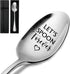 Let's Spoon Forever,Funny Engraved Stainless Spoon,Coffee/Tea/Ice Cream/Dessert/Cereal Spoon for Women Men,Food Lover Gifts,Best Friend Spoon Gift...