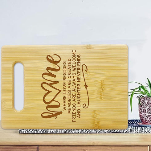 Cute Cutting Boards for Kitchen,Mom Bamboo Cutting Board,Wood Cutting Board,Wedding Kitchen Gift,Wooden Charcuterie Boards,Gifts for Friends 10.6 ...