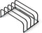 Cutting Board Storage Rack, Compact Cutting Board Organizer, Cutting Board Stand Holder, Bakeware, Cookie Sheets Organizer(1.0 Inch Width Slots)...