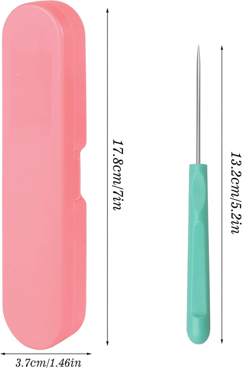 4Pcs 5.2 Inches Sugar Stir Needle, Cookie Scribe Needles Cake Decorating Needle Tool Cookie Decoration Supplies for Baking Lovers...