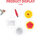 Handheld Hummingbird Feeders, 2pcs Hummingbird Hand Feeder, Hand Hummingbird Feeders, Hummingbird Feeder Handheld with Cleaning Brush for Outdoor ...