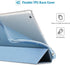 ProCase Slim Cover for iPad mini 5 Generation 2019/ Mini 4 3 2 1 (Old Model) 7.9 inch, Slim Soft TPU Back Cover Trifold Stand Folio Smart Case for...