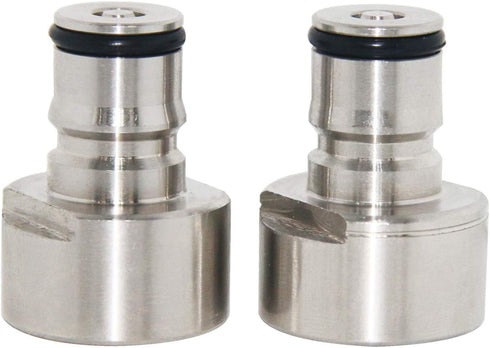 PERA Keg Coupler Adapter Sankey to Ball Lock Quick Disconnect Conversion Kit for Home Brewing...