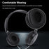 Foldable Head Mounted Headphone Mini Wired Headset Hands Free Compact Stereo HiFi Music Headset Support Rotatable Ear Cup Adjustable Headband Supp...