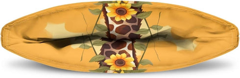 Giraffe Sunflower Print Tea Cozy for Ladies Gift Teapot Cover Home Decorative Accessory Insulated Teapot Cozy for Dust Proof Keep Warm Yellow Kett...