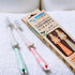 ROARex® All-Natural Eco Friendly Kids Toothbrush Made from Plants - Giraffe 4-36m - Baby to Toddler - Rose/Mint - 4pk | 1% for The Planet Product...