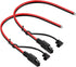 iGreely 2Pack SAE Extension Cable SAE Quick Connector Disconnect Plug for RV Trolling Motor Solar Panel (16AWG)...