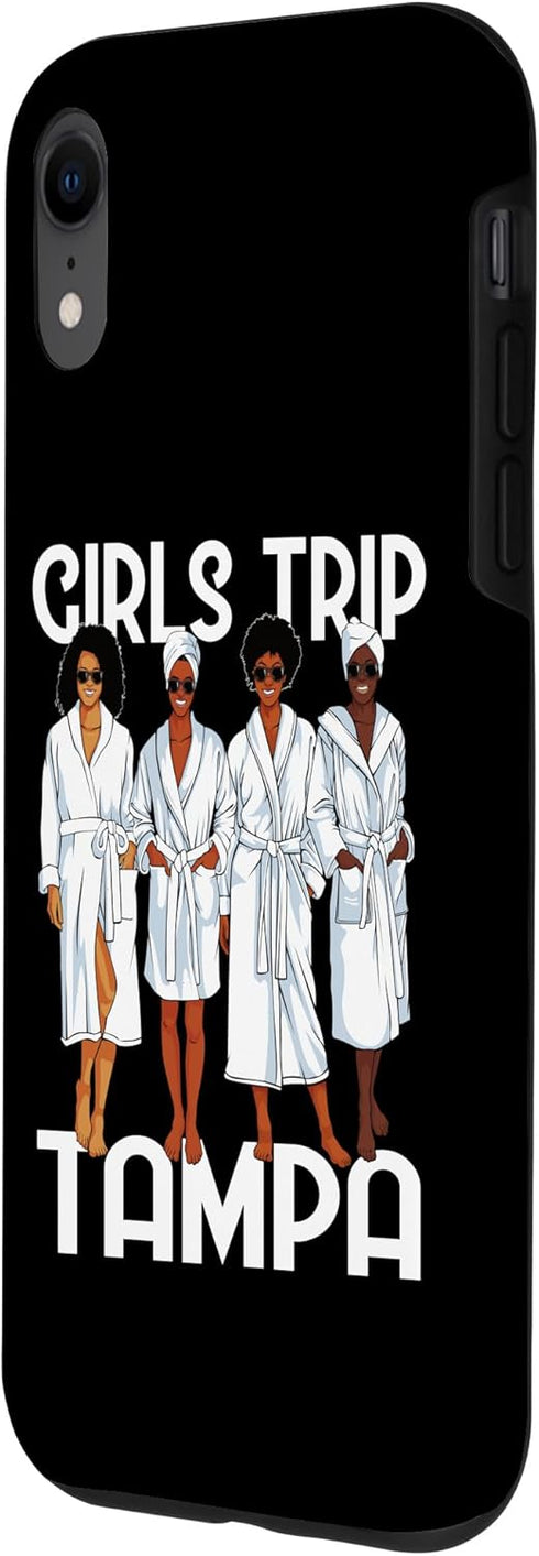 iPhone XR Girls Trip 2024 Tampa For Black Melanin Women Spa Relax Case...