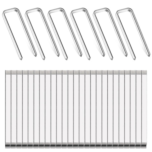 80 Pieces Repair Plantation Shutters Tool, Plantation Shutter Louvers Fasteners Hardware Kit Household Windows Blind Tilt Rod Staples Louvers Stap...