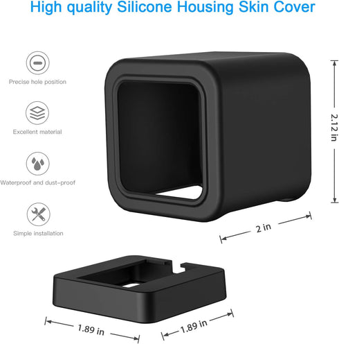 Silicone Skins Only for Wyze Cam V3, Waterproof All-Round Protective Case/Cover Housing for Indoor and Outdoor Using (1-Pack)...
