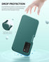 for Samsung Galaxy A03s Phone Case: Shockproof Silicone Slim Covers Hybrid Pretty Protective Cell Cases - Durable TPU Dual Layer Drop-Proof Girl, ...