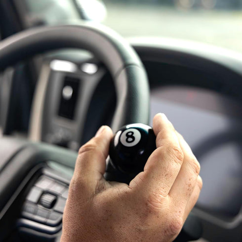 RoadPro RP-70040 8 Ball Steering Wheel Spinner,Black...