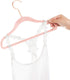 MIZGI Premium Kids Velvet Hangers (Pack of 50) with Copper/Rose Gold Hooks,Space Saving Ultra Thin,Non Slip Baby Hangers for Children's Skirt Dres...