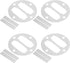 PATIKIL Head Gasket Kit Reed Valve Replacement, 4 Sets Central Pneumatic Air Compressor Parts...