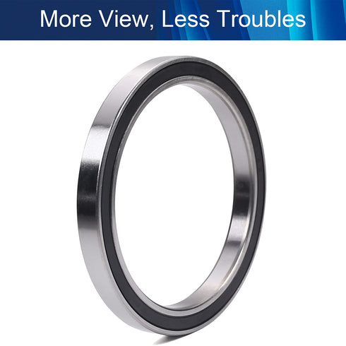 Othmro 6816-2RS Deep Groove Bearings Double Bearing High Carbon Chromium Bearing Steel Roller Guide Bearing Deep-Groove Ball Bearings for Scooters...