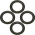 Heyiarbeit 5 Inch Speaker Foam Edge Surround Rings Replacement Parts for Speaker Repair or DIY 4pcs...