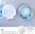 EXCEART Seashell Resin Mold Silicone Mold Fondant Mold Jewelry Organizer Silicone Display Stand Tray Crystal Epoxy Casting Mould Trinket Holder St...