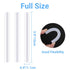 ENPOINT Clear Hot Glue Sticks Full Size, 24 PCS Hot Melt Glue Sticks Standard, Craft Glue Sticks for Fabric Wood, All Temp Adhesive Glue Sticks fo...