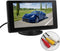 BW 4.3 inch TFT LCD Digital Car Rear View Monitor with 360 Swivel Stand for Vehicle Backup Cameras...