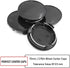 RTRHINOTUNING 4pcs 75mm/2.95in Wheel Center Caps Black Rim Caps for C B S A E GLK SLK R GLC G M Wheel Rims, OD: 75mm/2.95in, ID: 69.5mm/2.74in...