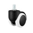 uxcell Office Chair Casters Wheels 2 Inch PU Twin Wheel M10x14mm Threaded Stem Rotate Caster White...