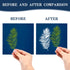 70 Sheets Cyanotype Paper 3.9 x 3.9 Inch Sun Print Paper Kit High Sensitive Sun Paper Solar Activated Nature Sun Printing Kit Drawing Paper for Ad...