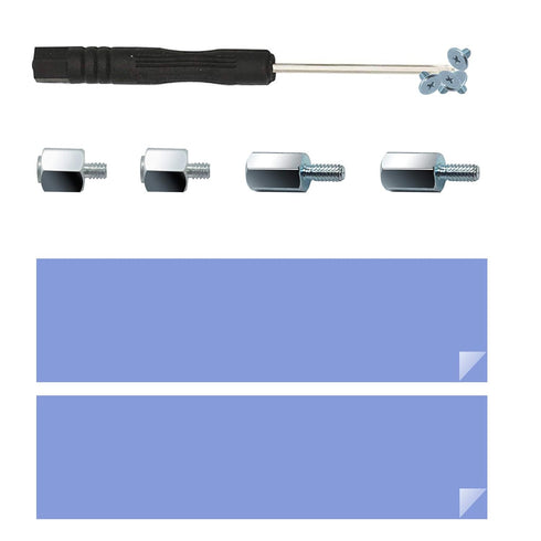 M.2 SSD Mounting Screws Kit for Asus/msi Motherboards? with Nvme m2 cooling pad...
