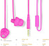 (TM Super Mini Total Soft Silicon Earbuds Headphones with Mic Music Sleep Choice for Cellphones Ipad Tablet Mp3 Laptop and Most 3.5mm Audio Player...