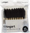 KINGART 242-20 Foam 20 Pc. Value Pack 2" Brush Set, Short Wood Handle, for Oil, Acrylic & Watercolor Paint, Great for Crafts, DIY Home Projects, H...