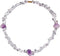Drusy Quartz Amethyst Clear Quartz Choker Necklace for Women Healing Crystal Yoga Balance Meditation Chip Tumbled Gemstone Jewelry Gift...